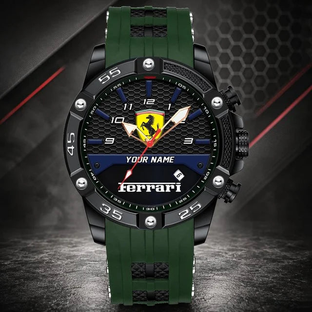 Ferrari Custom Watch – Personalized Luxury Sports Watch