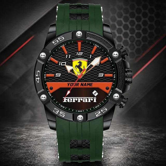 Ferrari Custom Watch – Personalized Luxury Sports Watch