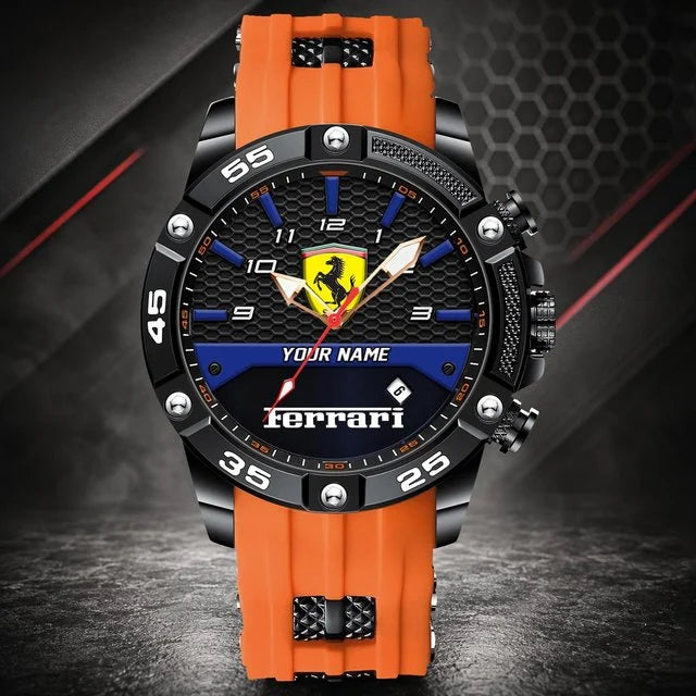 Ferrari Custom Watch – Personalized Luxury Sports Watch