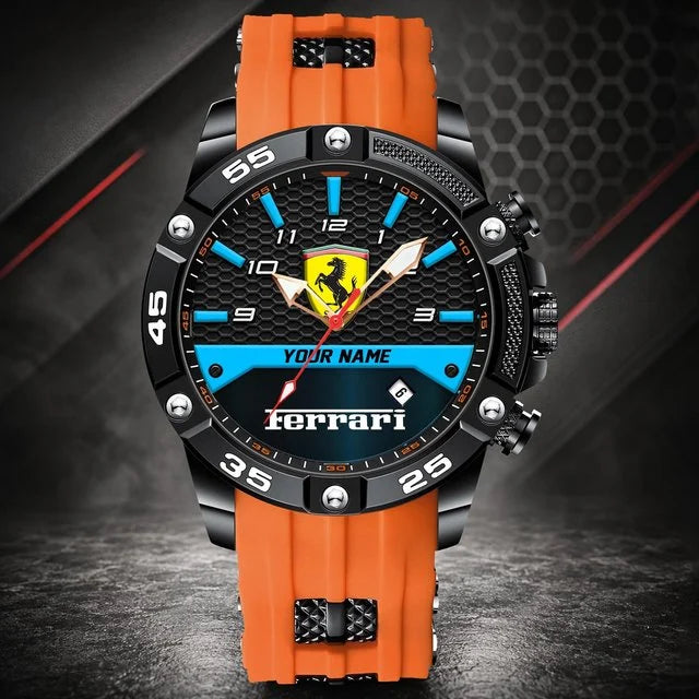 Ferrari Custom Watch – Personalized Luxury Sports Watch
