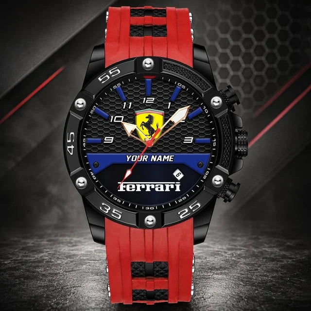 Ferrari Custom Watch – Personalized Luxury Sports Watch