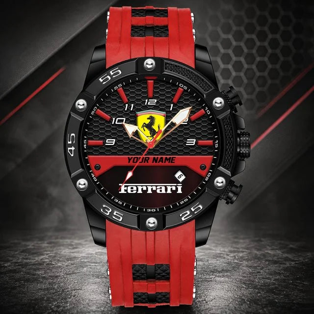 Ferrari Custom Watch – Personalized Luxury Sports Watch