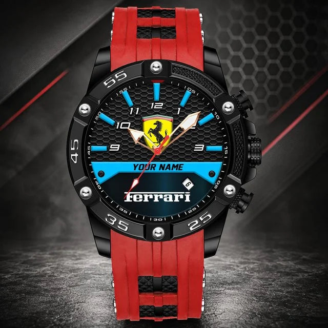 Ferrari Custom Watch – Personalized Luxury Sports Watch