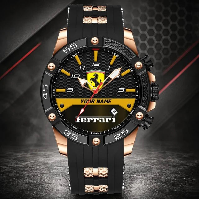 Ferrari Custom Watch – Personalized Luxury Sports Watch