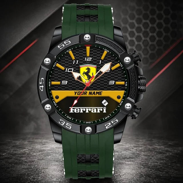 Ferrari Custom Watch – Personalized Luxury Sports Watch