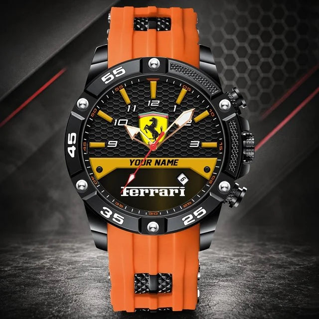 Ferrari Custom Watch – Personalized Luxury Sports Watch