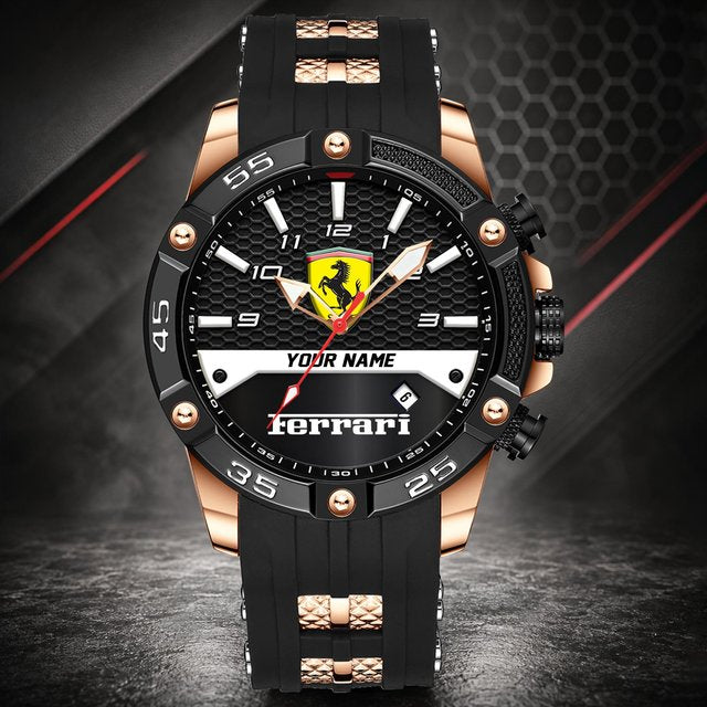 Ferrari Custom Watch – Personalized Luxury Sports Watch