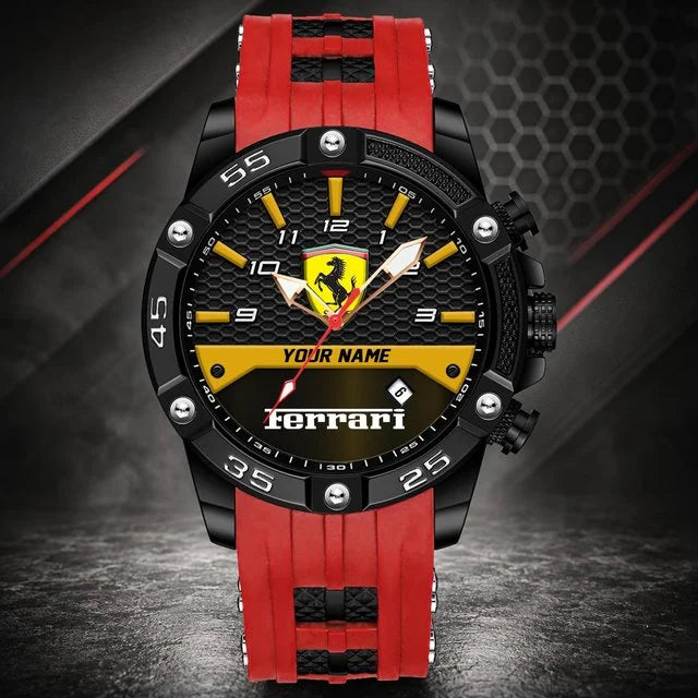 Ferrari Custom Watch – Personalized Luxury Sports Watch