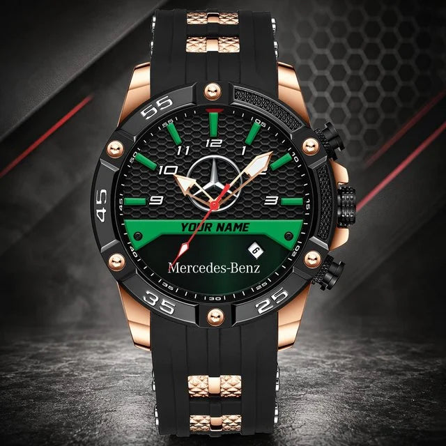 Mercedes Benz Custom Watch – Personalized Luxury Sports Watch