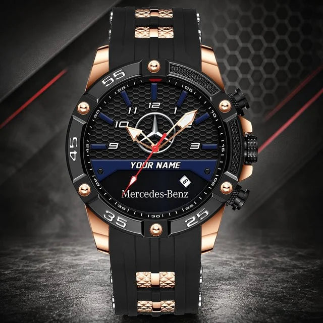 Mercedes Benz Custom Watch – Personalized Luxury Sports Watch