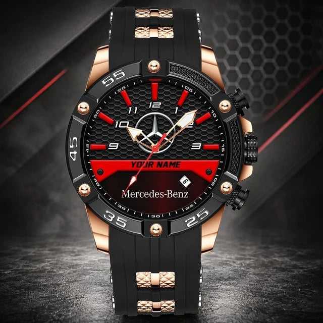 Mercedes Benz Custom Watch – Personalized Luxury Sports Watch