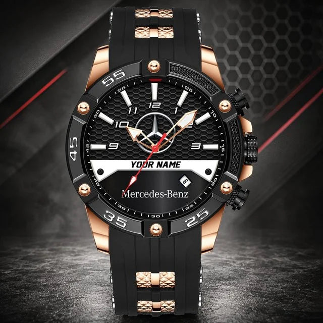 Mercedes Benz Custom Watch – Personalized Luxury Sports Watch