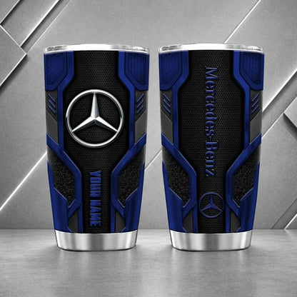 Mercedes-Benz Personalized Tumbler – Custom Name Stainless Steel Travel Cup