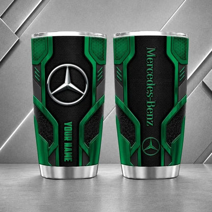 Mercedes-Benz Personalized Tumbler – Custom Name Stainless Steel Travel Cup