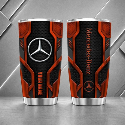 Mercedes-Benz Personalized Tumbler – Custom Name Stainless Steel Travel Cup