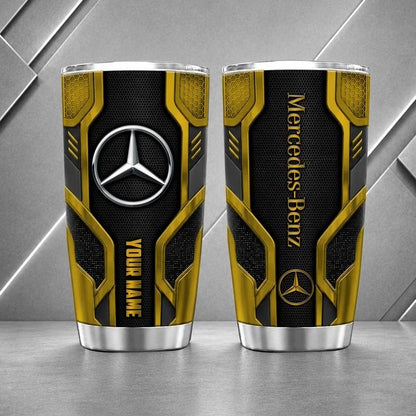 Mercedes-Benz Personalized Tumbler – Custom Name Stainless Steel Travel Cup