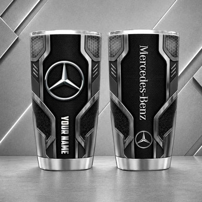 Mercedes-Benz Personalized Tumbler – Custom Name Stainless Steel Travel Cup