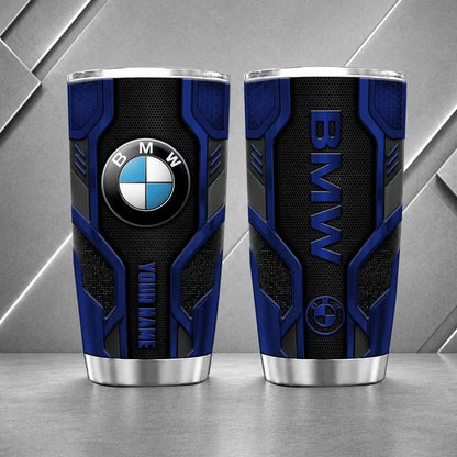 BMW Personalized Tumbler – Custom Name Stainless Steel Travel Cup