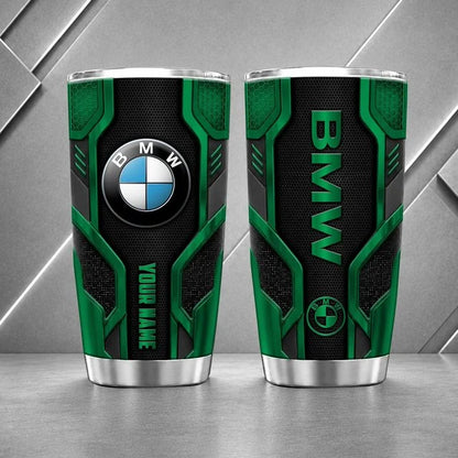 BMW Personalized Tumbler – Custom Name Stainless Steel Travel Cup