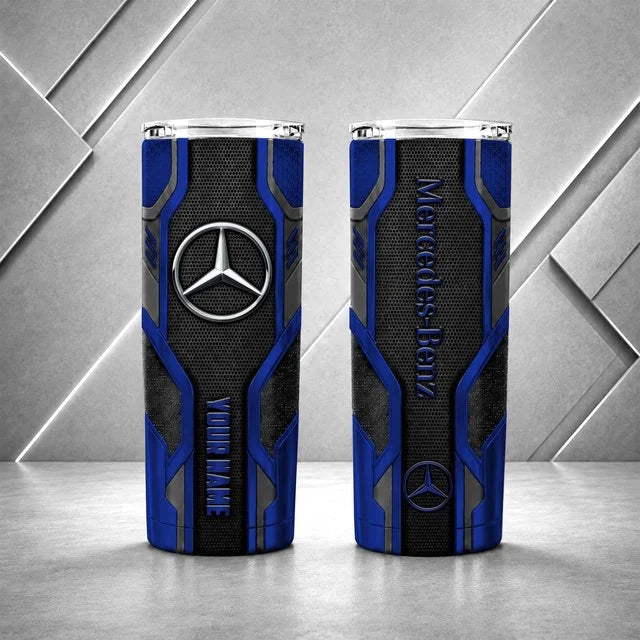 Mercedes-Benz Personalized Tumbler – Custom Name Insulated Travel Cup