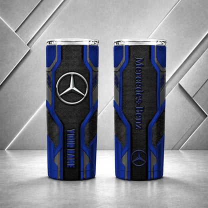 Mercedes-Benz Personalized Tumbler – Custom Name Insulated Travel Cup