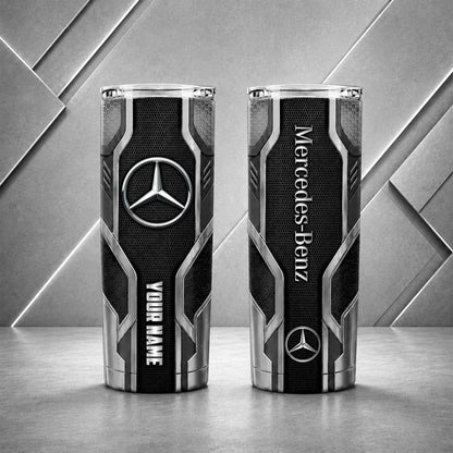 Mercedes-Benz Personalized Tumbler – Custom Name Insulated Travel Cup
