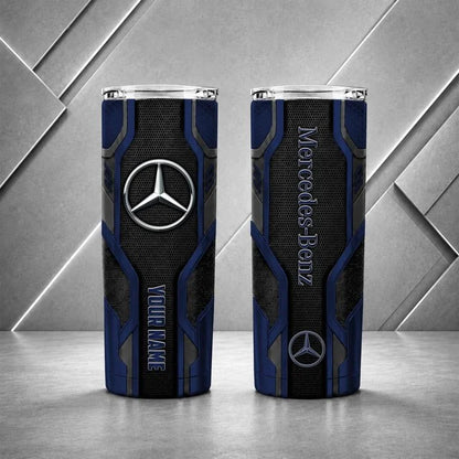 Mercedes-Benz Personalized Tumbler – Custom Name Insulated Travel Cup