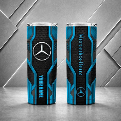 Mercedes-Benz Personalized Tumbler – Custom Name Insulated Travel Cup