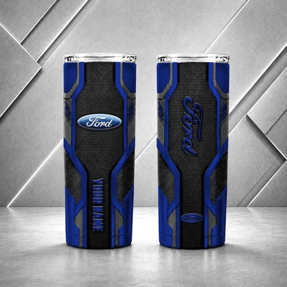 Ford Personalized Tumbler – Custom Name Insulated Travel Cup