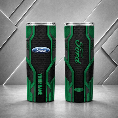 Ford Personalized Tumbler – Custom Name Insulated Travel Cup
