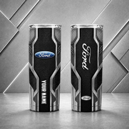 Ford Personalized Tumbler – Custom Name Insulated Travel Cup