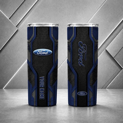 Ford Personalized Tumbler – Custom Name Insulated Travel Cup