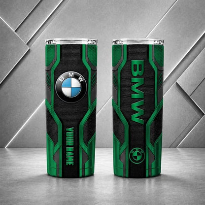 BMW Personalized Tumbler – Custom Name Insulated Travel Cup
