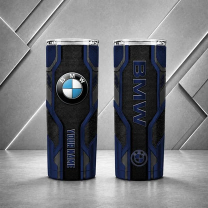 BMW Personalized Tumbler – Custom Name Insulated Travel Cup
