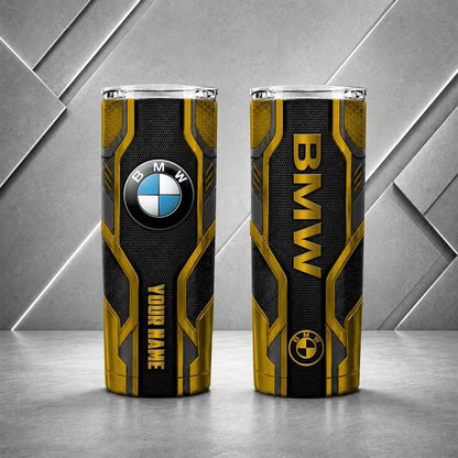 BMW Personalized Tumbler – Custom Name Insulated Travel Cup