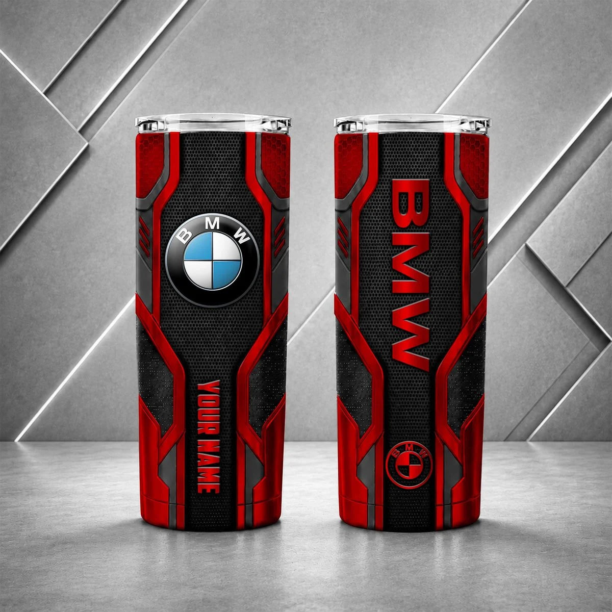 BMW Personalized Tumbler – Custom Name Insulated Travel Cup