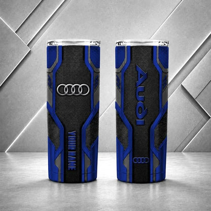 Audi Personalized Tumbler – Custom Name Insulated Travel Cup