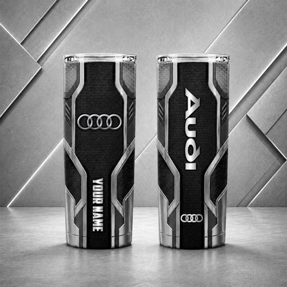 Audi Personalized Tumbler – Custom Name Insulated Travel Cup