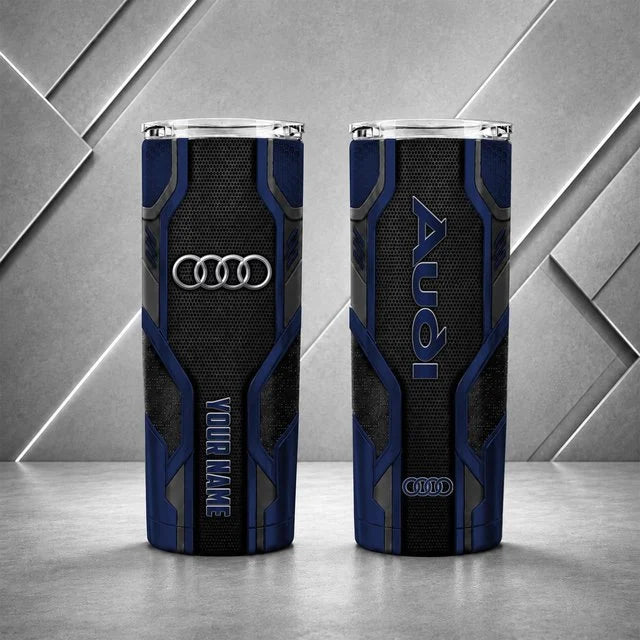 Audi Personalized Tumbler – Custom Name Insulated Travel Cup