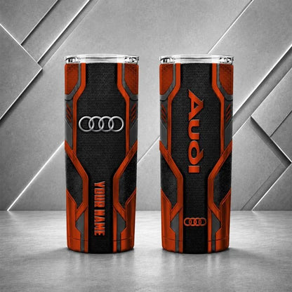 Audi Personalized Tumbler – Custom Name Insulated Travel Cup