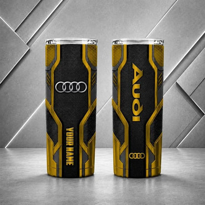 Audi Personalized Tumbler – Custom Name Insulated Travel Cup
