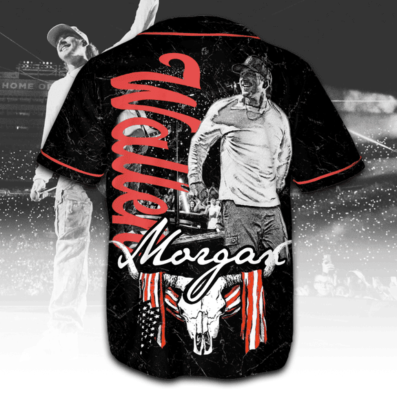 Retro Red Morgan Wallen Still The Problem Tour Country Music Jersey