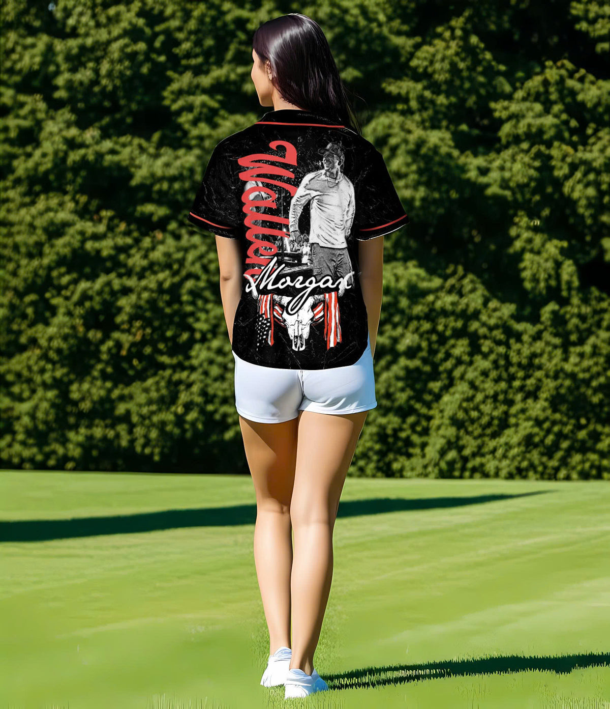Retro Red Morgan Wallen Still The Problem Tour Country Music Jersey