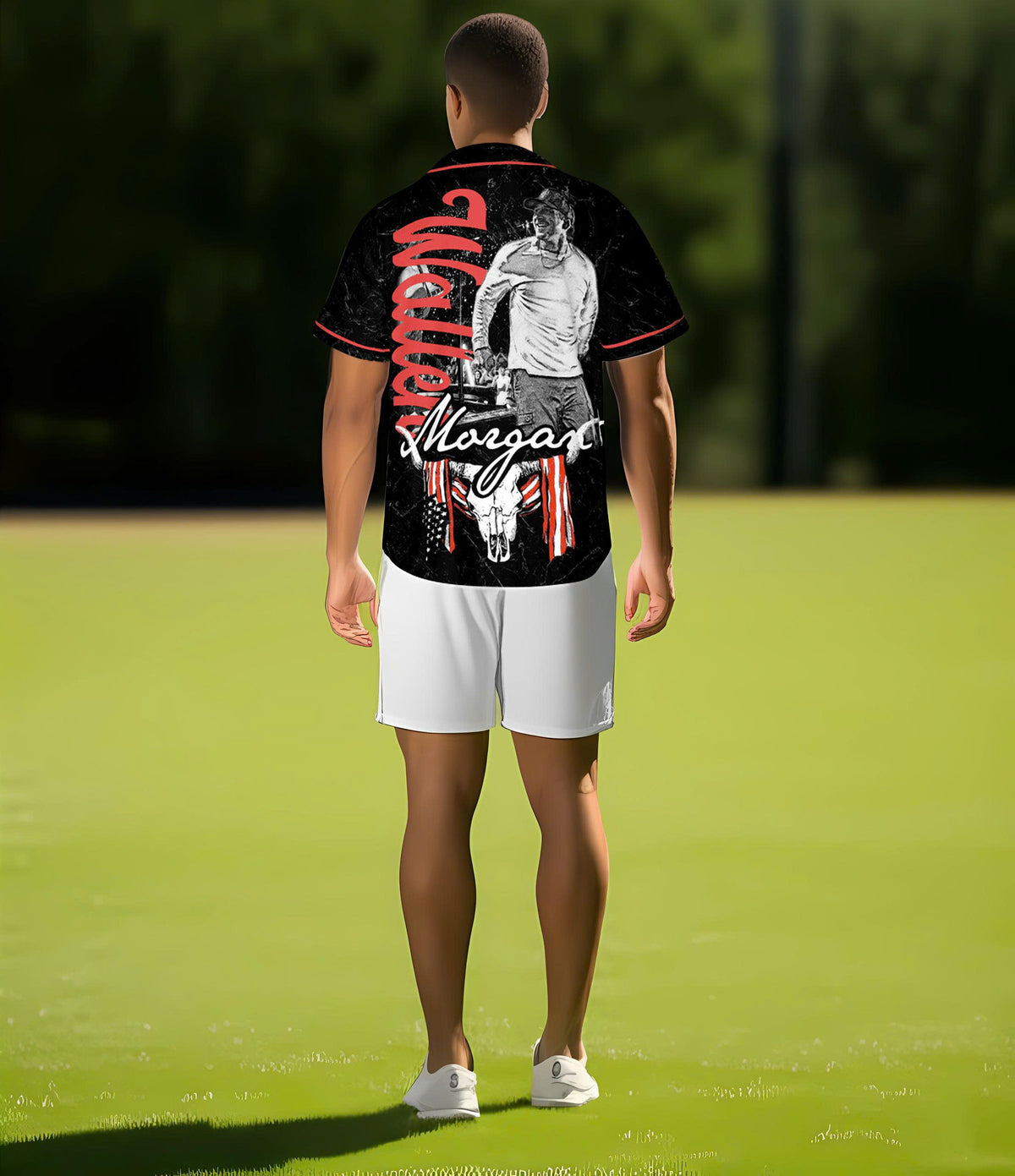Retro Red Morgan Wallen Still The Problem Tour Country Music Jersey