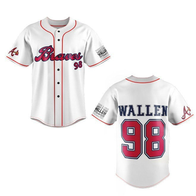 Morgan Wallen x Atlanta Braves Fan Jersey
