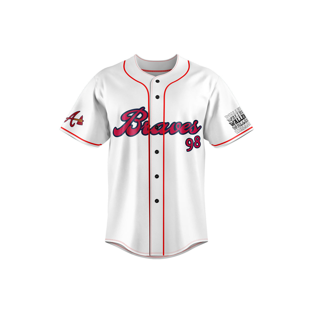 Morgan Wallen x Atlanta Braves Fan Jersey