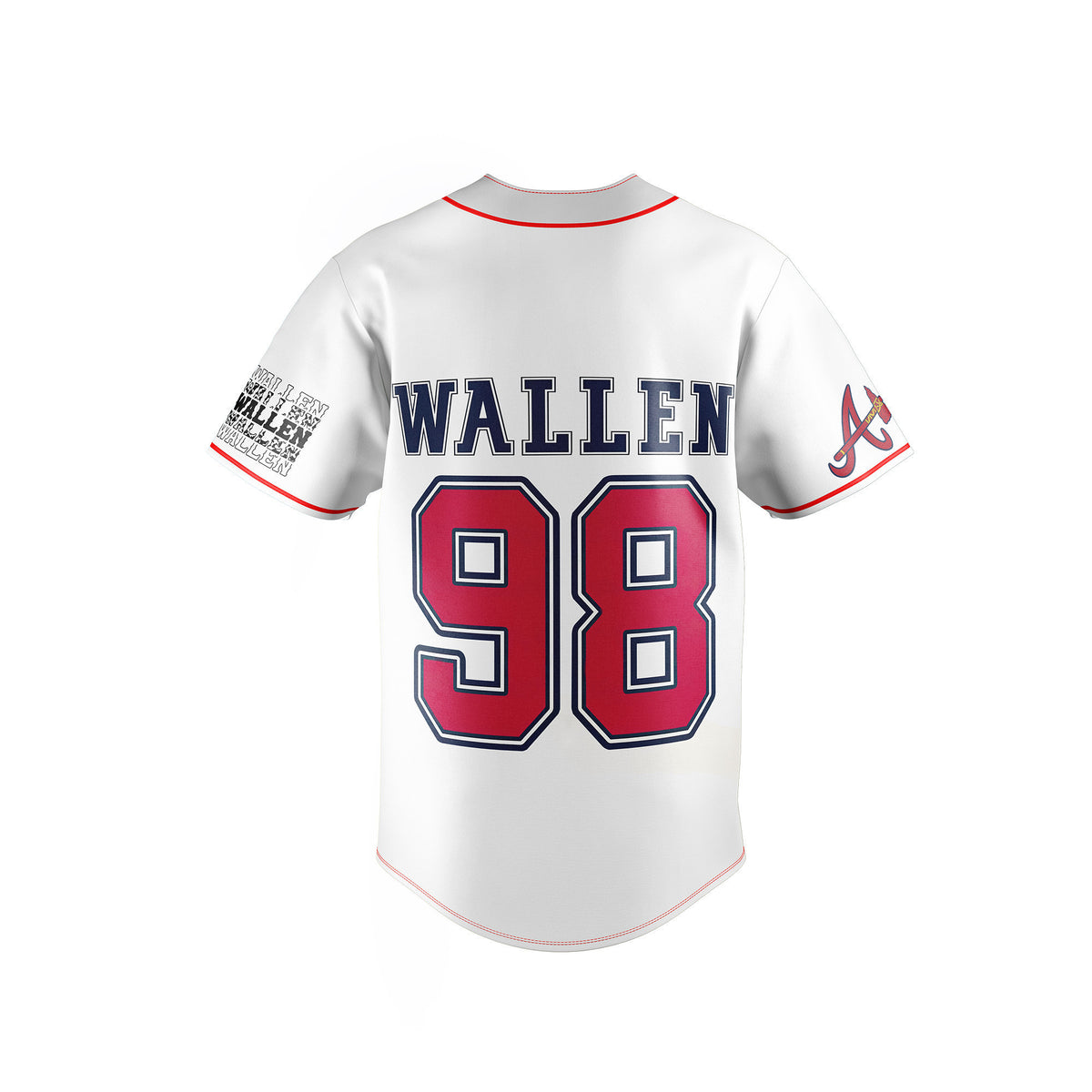 Morgan Wallen x Atlanta Braves Fan Jersey