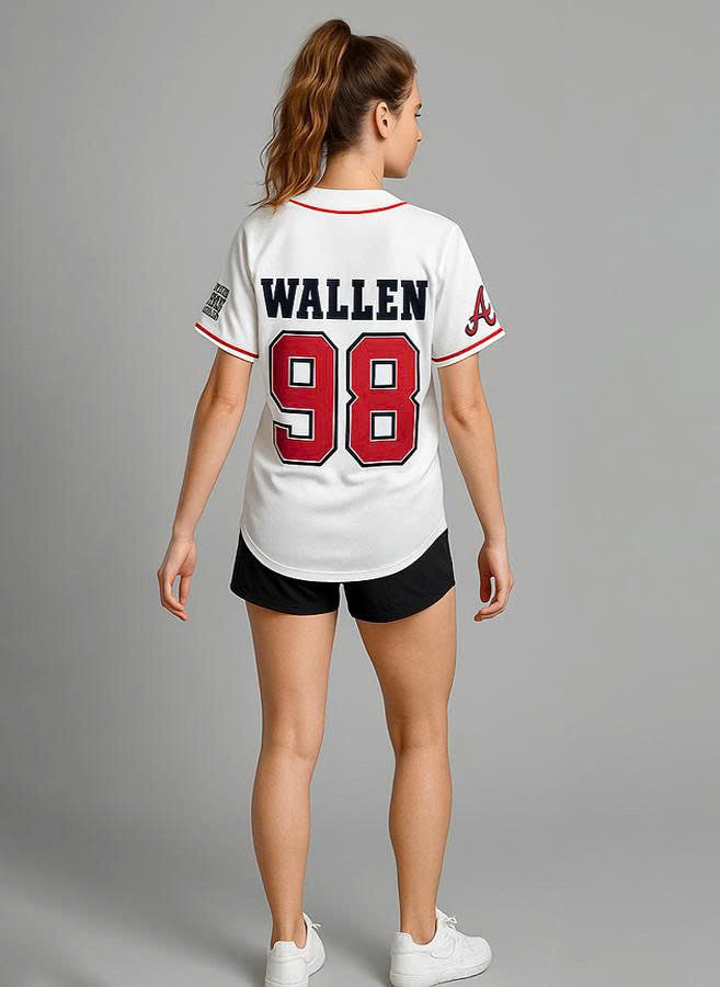 Morgan Wallen x Atlanta Braves Fan Jersey