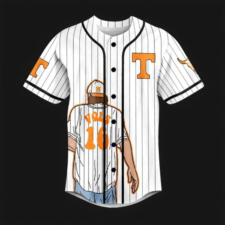Morgan Wallen Tennessee Volunteers Fan Personalized Baseball Jersey