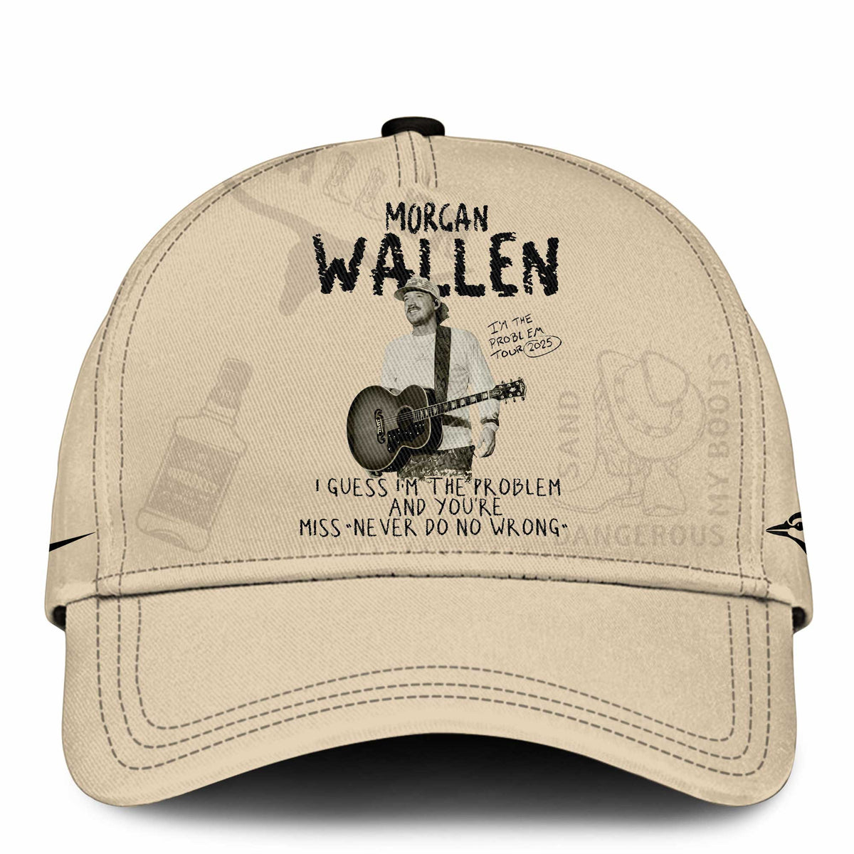 TBJ x Morgan Wallen Limited Edition 2025 Printed Cap
